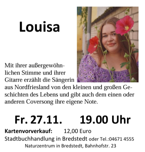 Musikalische Unterhaltung mit Louisa